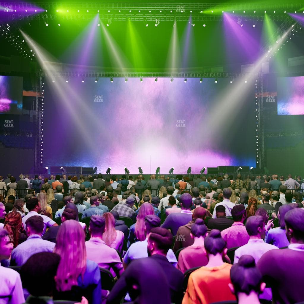 Bridgestone Arena - Section Floor 5 Seat View