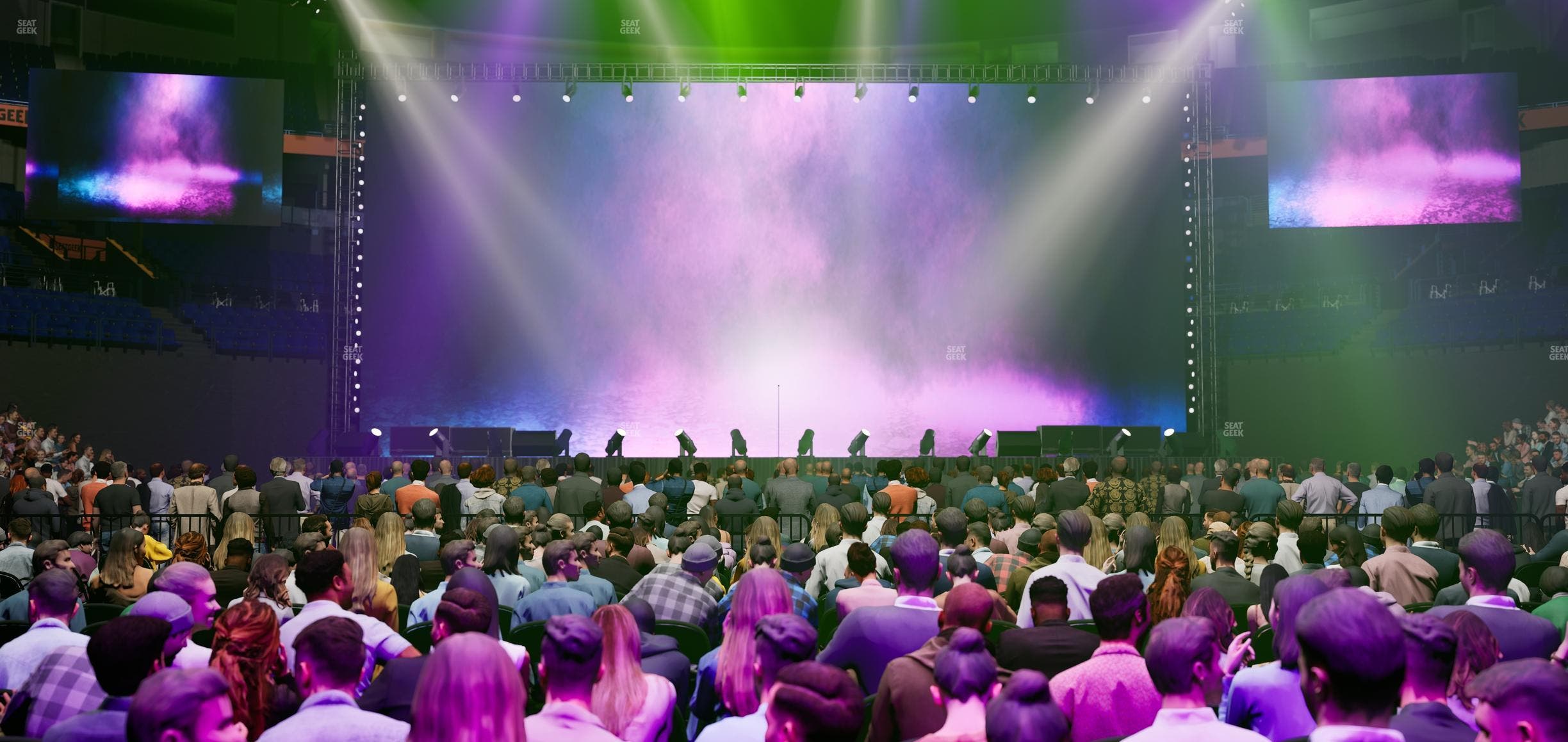 Bridgestone Arena - Section Floor 5 Seat View