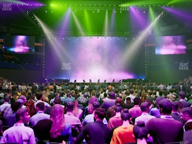 Bridgestone Arena - Section Floor 5 Seat View