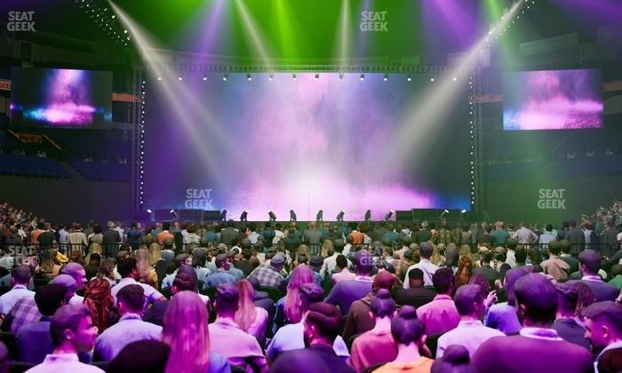 Bridgestone Arena - Section Floor 5 Seat View