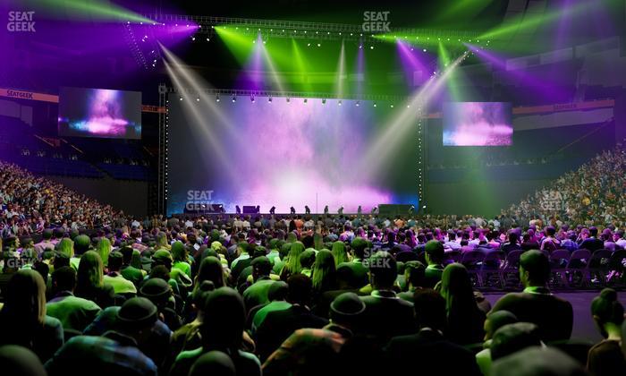 Bridgestone Arena - Section Floor 6 Seat View