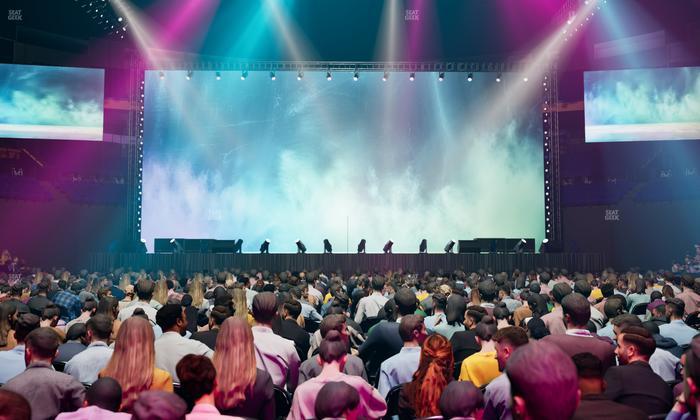 Bridgestone Arena - Section Floor 7 Seat View