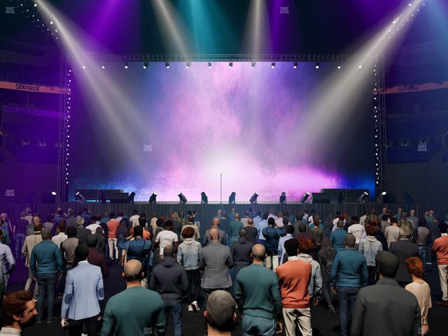 Bridgestone Arena - Section Ga Floor Seat View Bridgestone Arena - Section Ga Floor Seat View