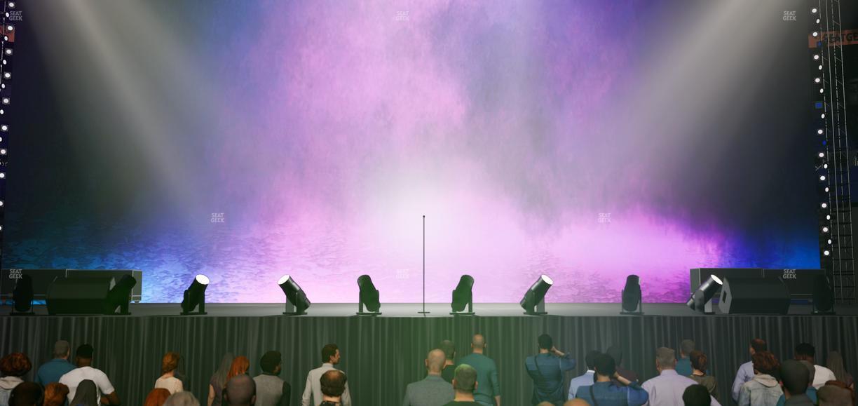 Bridgestone Arena - Section Ga Pit Seat View