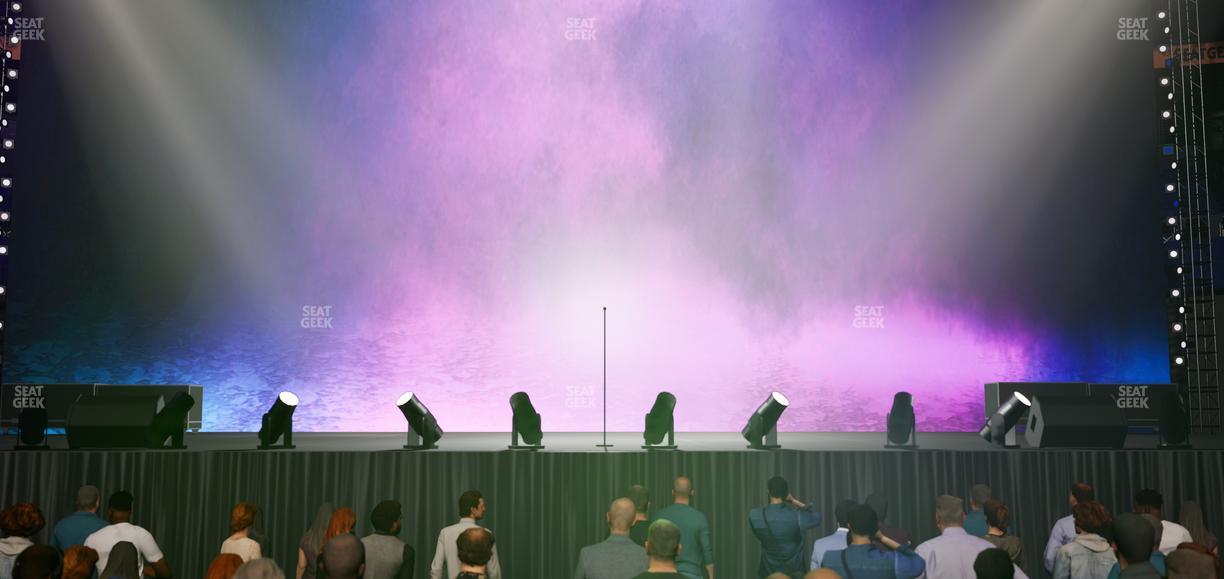 Bridgestone Arena - Section Ga Pit Seat View