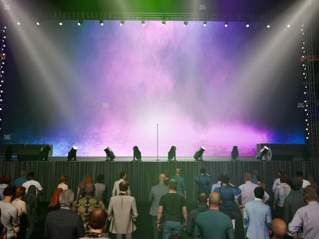 Bridgestone Arena - Section Ga Pit Seat View