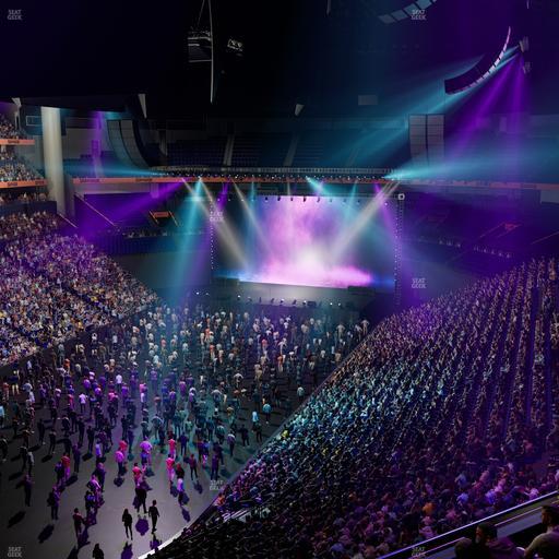 Bridgestone Arena - Section Opera Club 54 Seat View