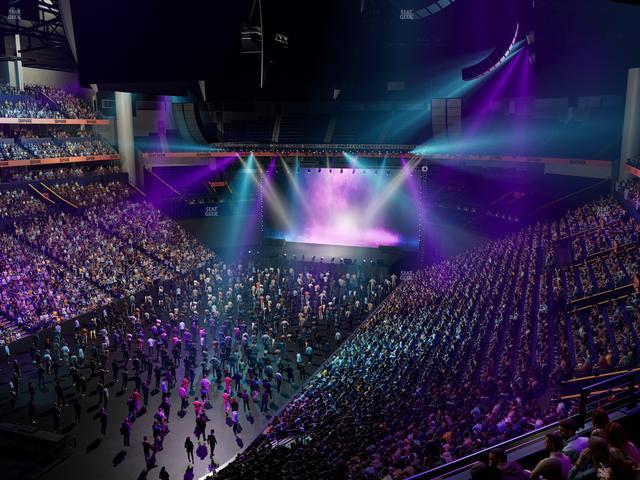 Bridgestone Arena - Section Opera Club 54 Seat View Bridgestone Arena - Section Opera Club 54 Seat View