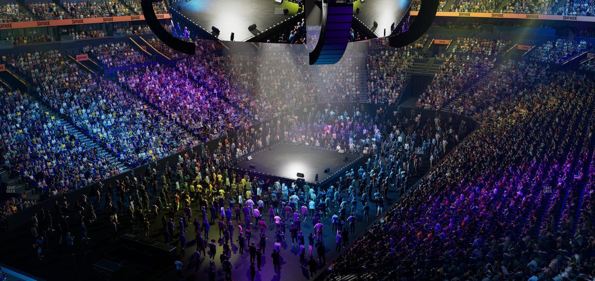 Bridgestone Arena - Section Opera Club 54 Seat View