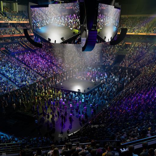 Bridgestone Arena - Section Opera Club 54 Seat View