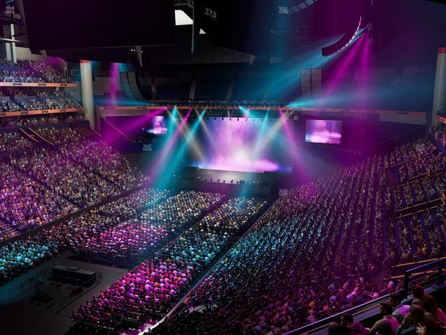 Bridgestone Arena - Section Opera Club 54 Seat View