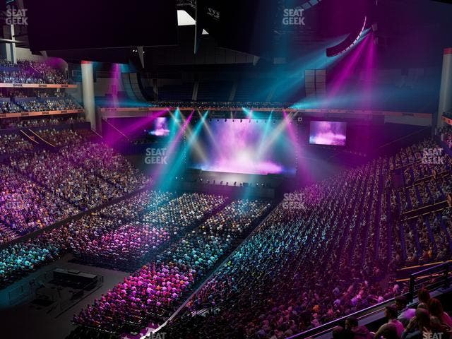 Bridgestone Arena - Section Opera Club 54 Seat View