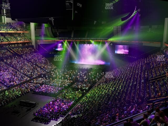 Bridgestone Arena - Section Opera Club 54 Seat View