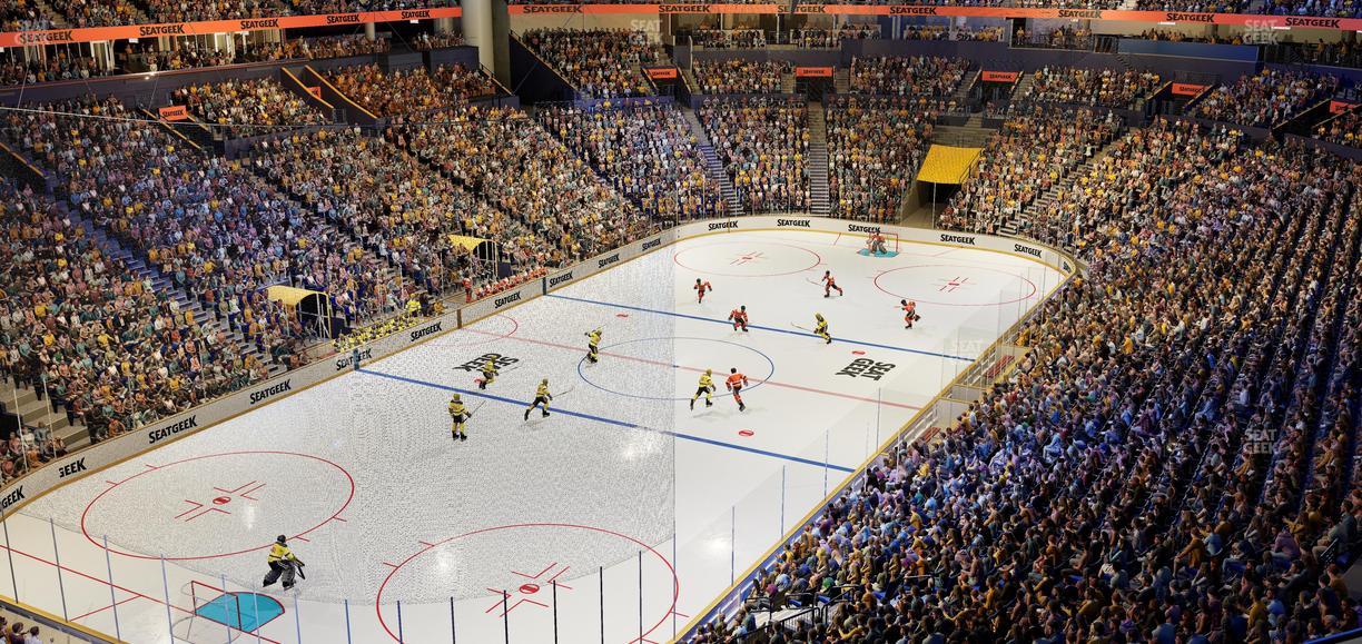 Bridgestone Arena - Section Opera Club 54 Seat View