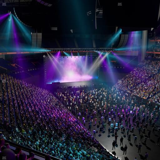 Bridgestone Arena - Section Opera Club 55 Seat View