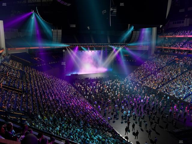 Bridgestone Arena - Section Opera Club 55 Seat View Bridgestone Arena - Section Opera Club 55 Seat View