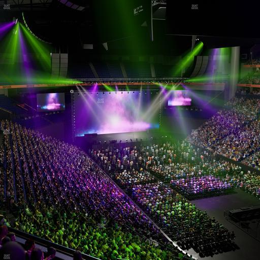 Bridgestone Arena - Section Opera Club 55 Seat View