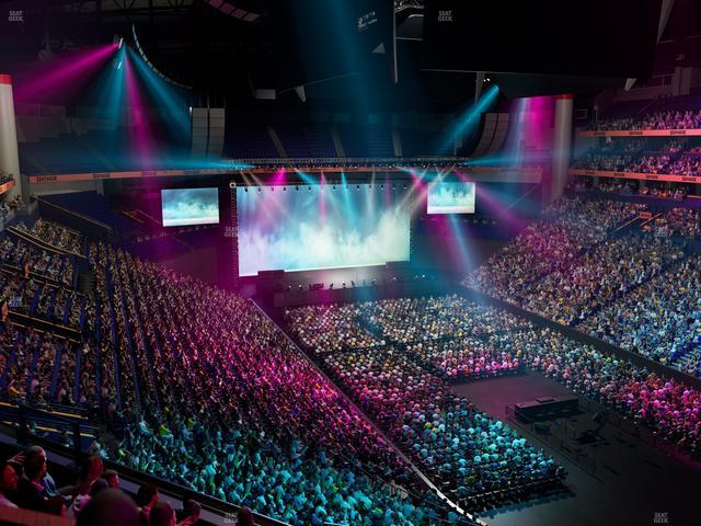 Bridgestone Arena - Section Opera Club 55 Seat View Bridgestone Arena - Section Opera Club 55 Seat View