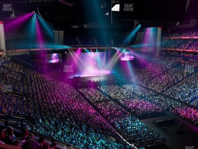 Bridgestone Arena - Section Opera Club 55 Seat View