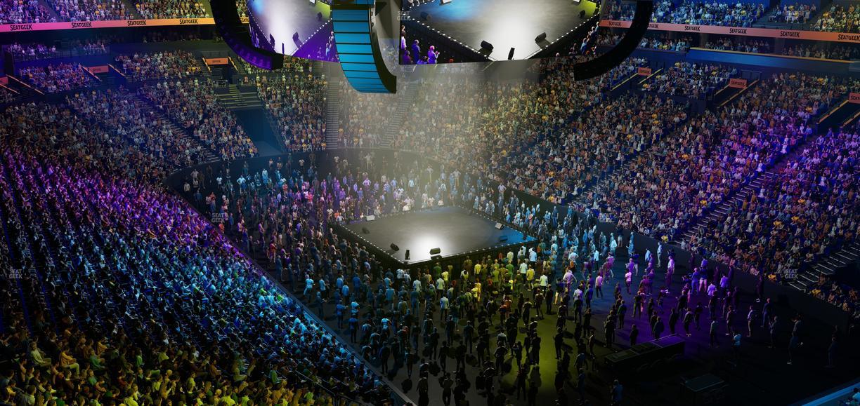 Bridgestone Arena - Section Opera Club 55 Seat View