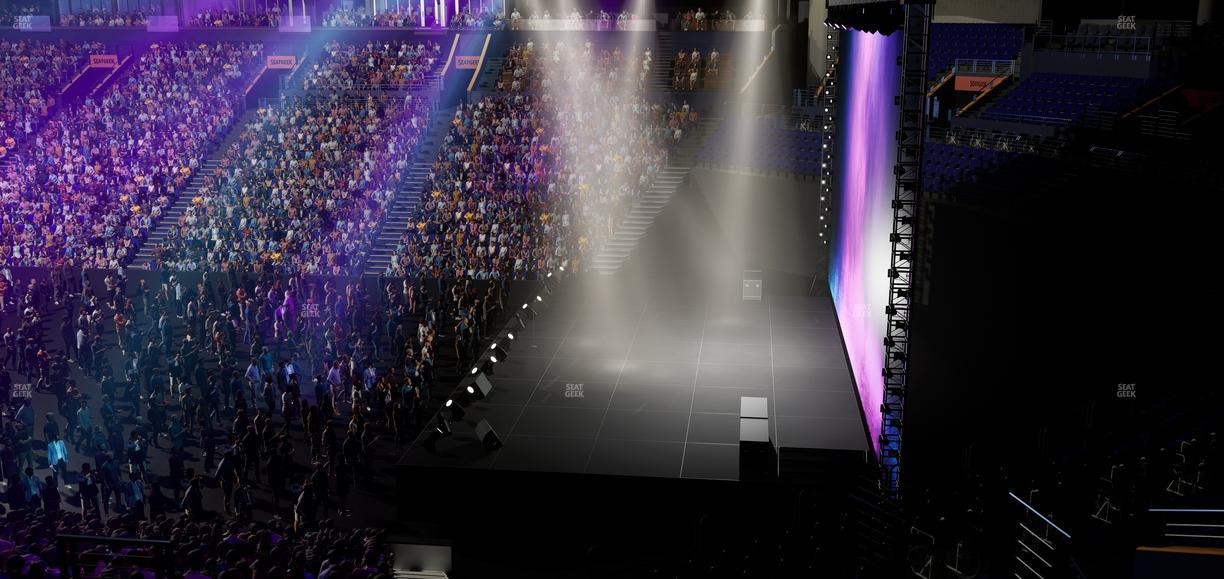 Bridgestone Arena - Section Suite 1 Seat View