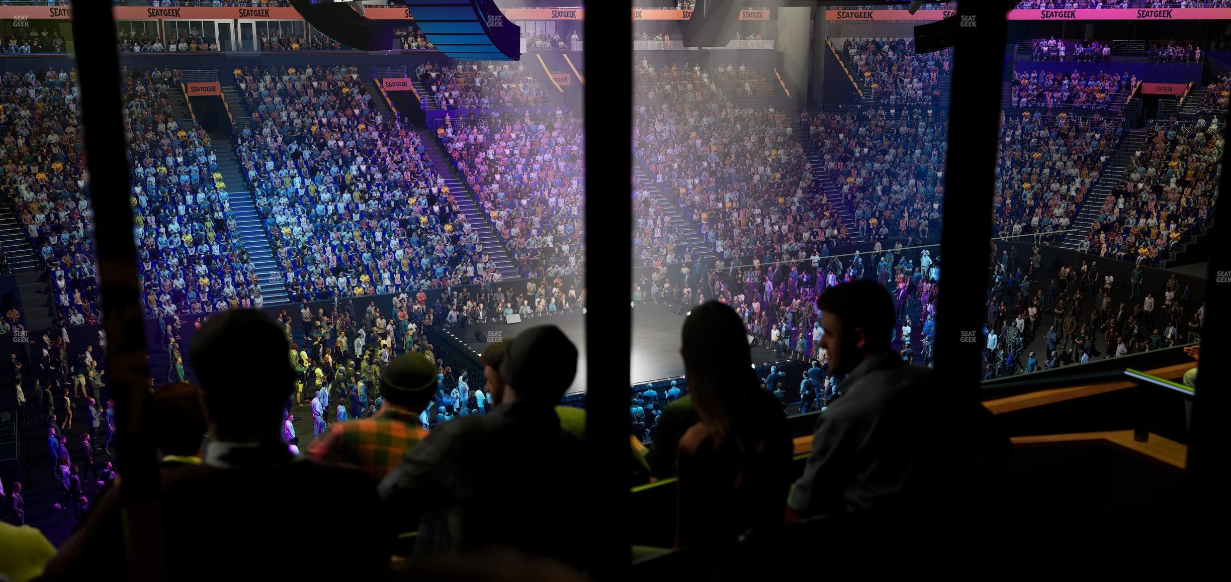 Bridgestone Arena - Section Suite 12 Seat View