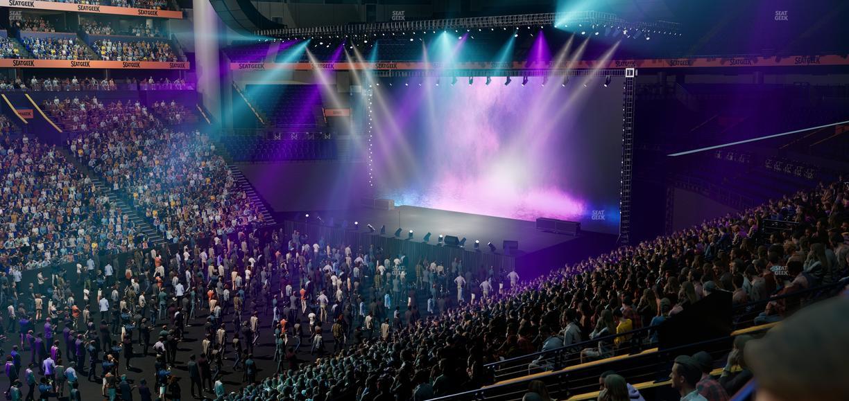 Bridgestone Arena - Section Suite 12 Seat View