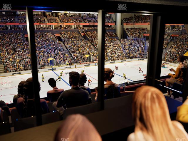 Bridgestone Arena - Section Suite 12 Seat View