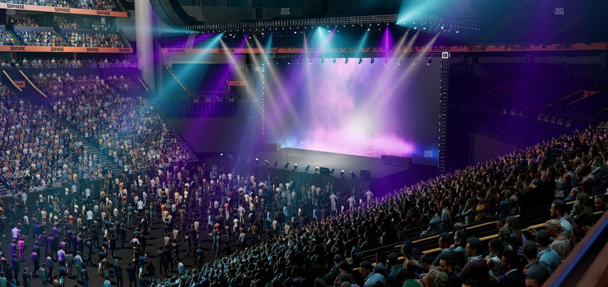 Bridgestone Arena - Section Suite 13 Seat View