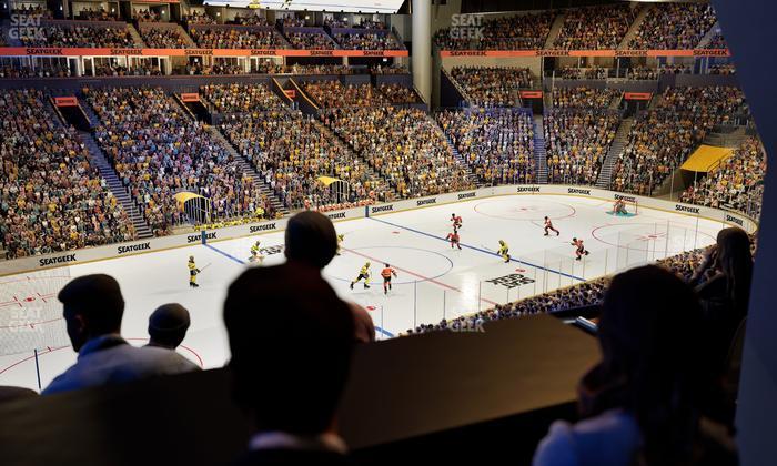 Bridgestone Arena - Section Suite 14 Seat View