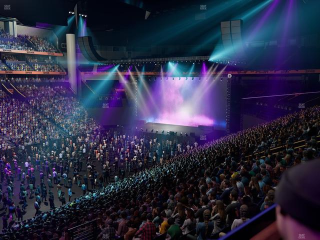 Bridgestone Arena - Section Suite 14 Seat View