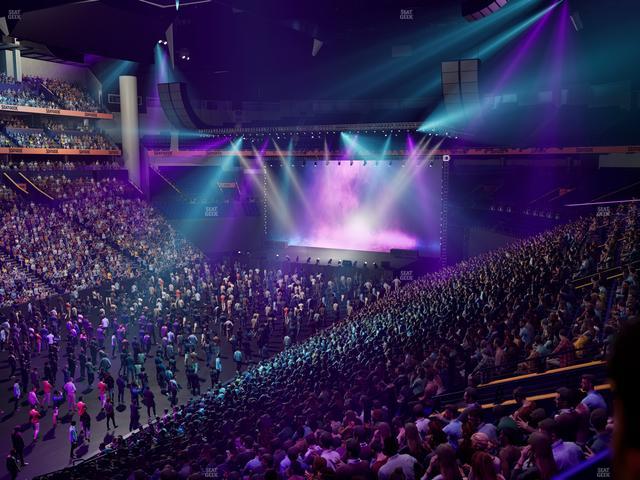 Bridgestone Arena - Section Suite 16 Seat View