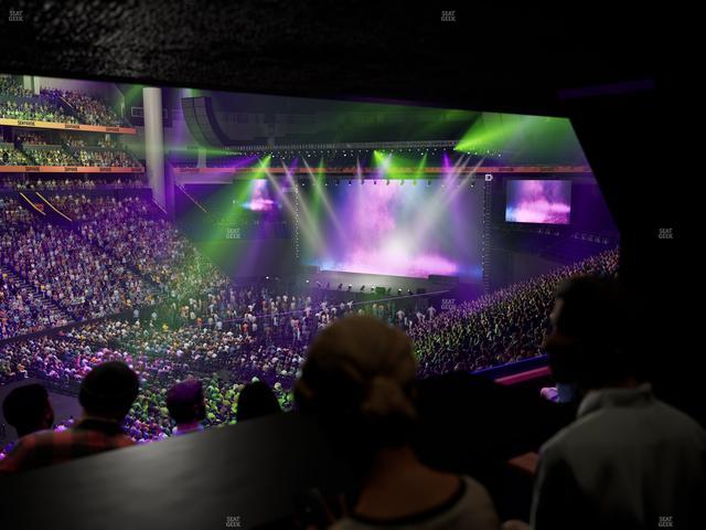 Bridgestone Arena - Section Suite 16 Seat View