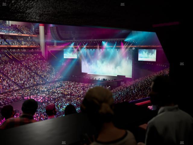 Bridgestone Arena - Section Suite 16 Seat View Bridgestone Arena - Section Suite 16 Seat View