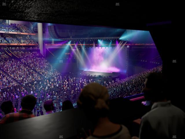 Bridgestone Arena - Section Suite 16 Seat View Bridgestone Arena - Section Suite 16 Seat View