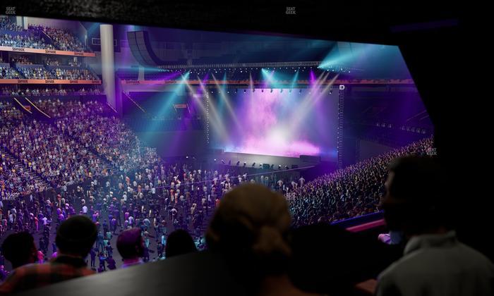 Bridgestone Arena - Section Suite 16 Seat View