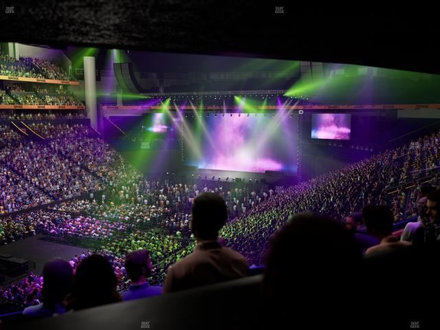 Bridgestone Arena - Section Suite 17 Seat View