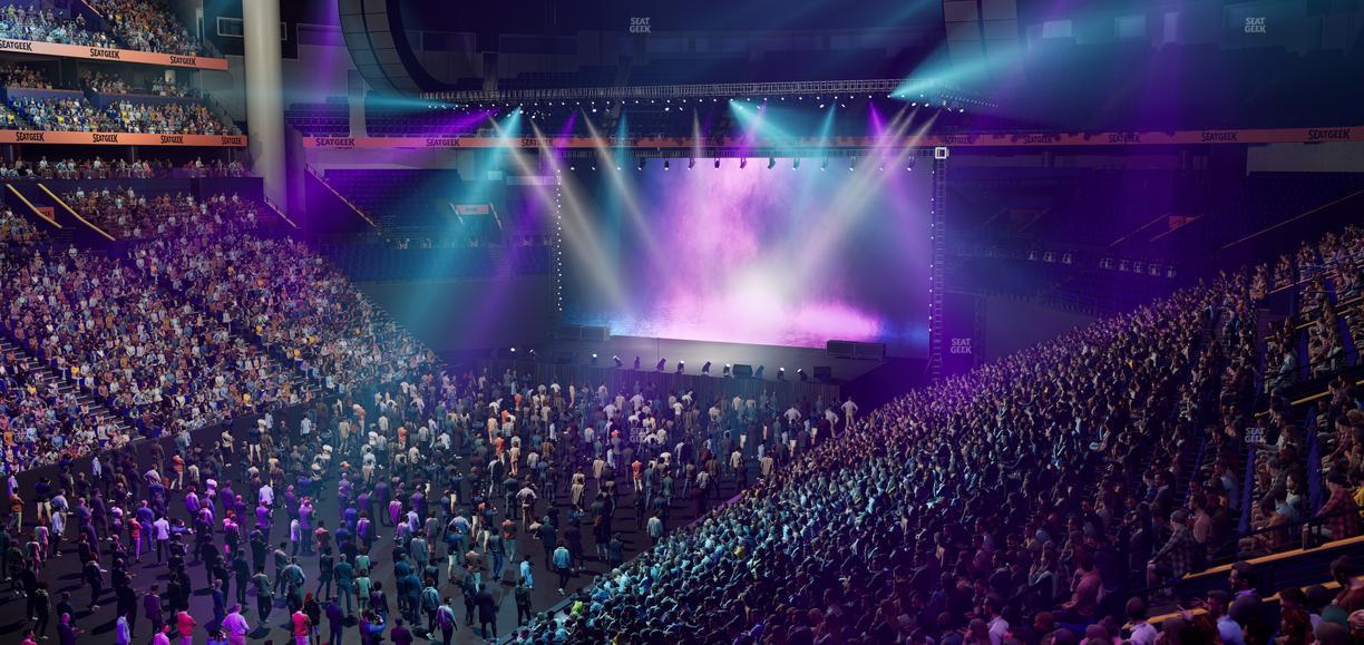 Bridgestone Arena - Section Suite 17 Seat View