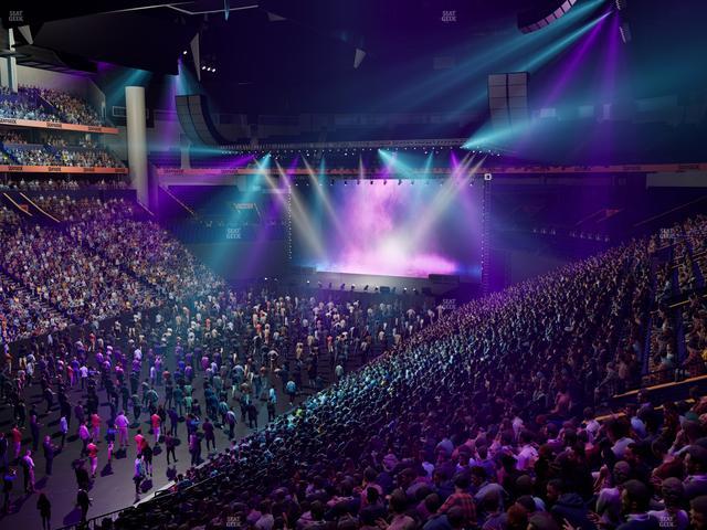 Bridgestone Arena - Section Suite 17 Seat View