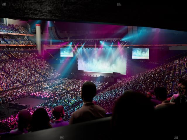 Bridgestone Arena - Section Suite 17 Seat View Bridgestone Arena - Section Suite 17 Seat View