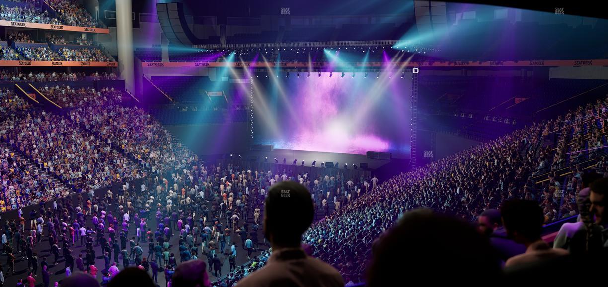 Bridgestone Arena - Section Suite 17 Seat View