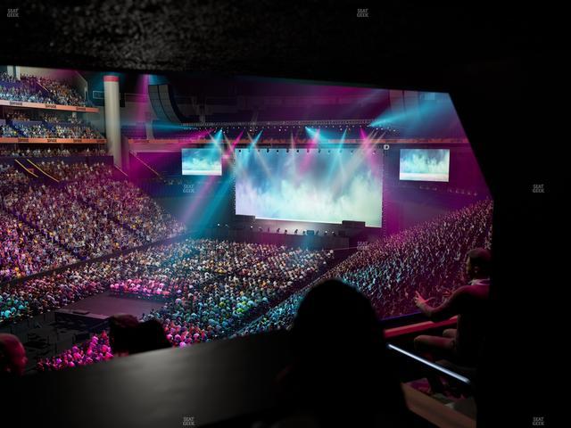 Bridgestone Arena - Section Suite 18 Seat View Bridgestone Arena - Section Suite 18 Seat View