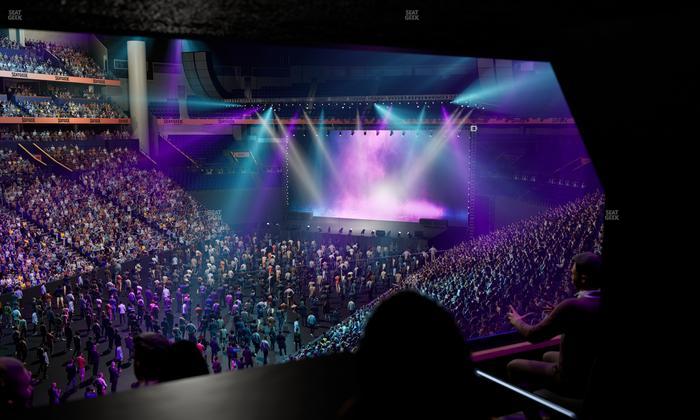 Bridgestone Arena - Section Suite 18 Seat View