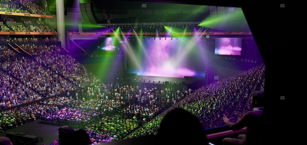Bridgestone Arena - Section Suite 18 Seat View