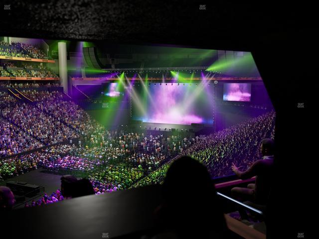 Bridgestone Arena - Section Suite 18 Seat View