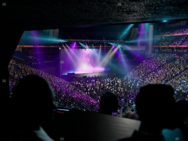 Bridgestone Arena - Section Suite 19 Seat View Bridgestone Arena - Section Suite 19 Seat View