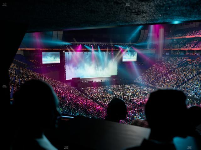 Bridgestone Arena - Section Suite 19 Seat View Bridgestone Arena - Section Suite 19 Seat View