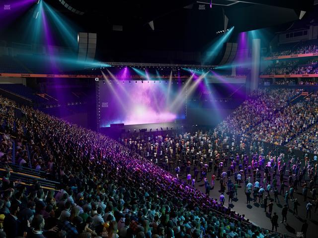 Bridgestone Arena - Section Suite 20 Seat View