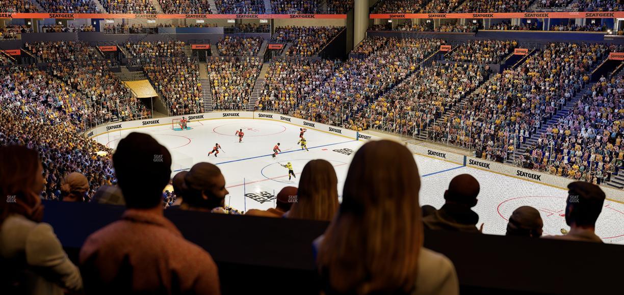 Bridgestone Arena - Section Suite 20 Seat View