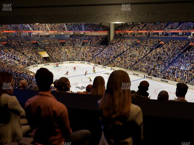 Bridgestone Arena - Section Suite 20 Seat View